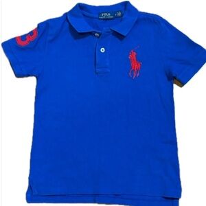 Polo by Ralph Lauren Blue Polo Shirt Boys Size 6